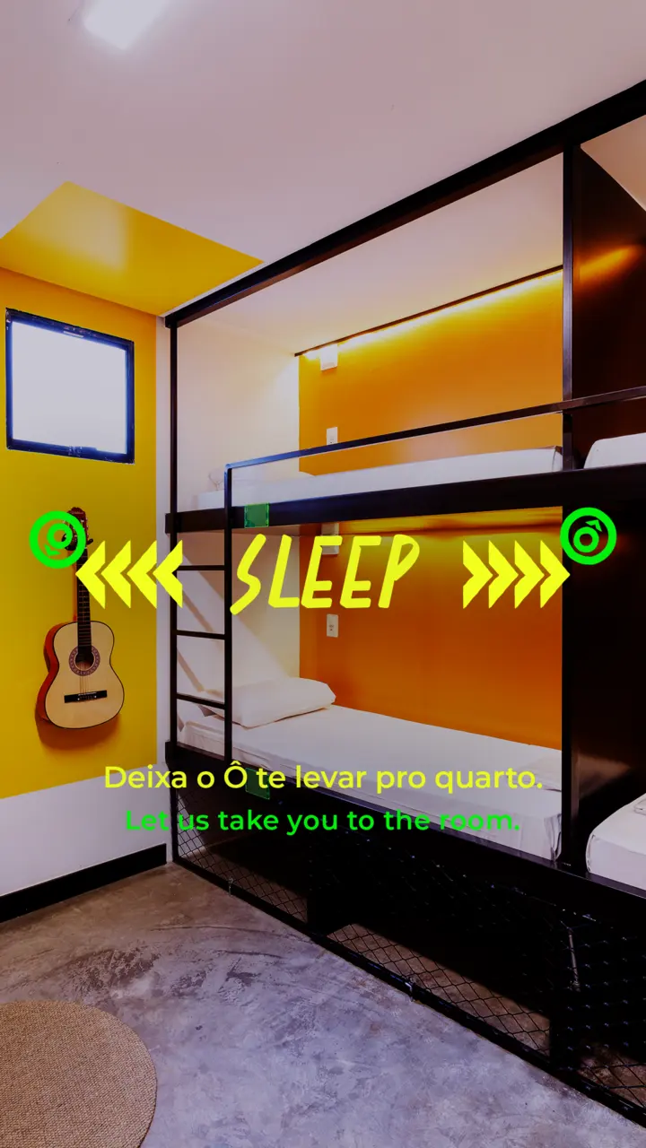 Highlight cover reading SLEEP over a yellow room.